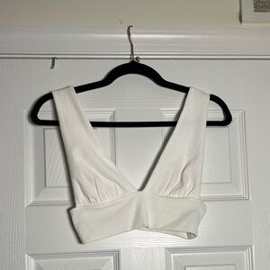 SHEIN white bralette
